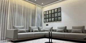 Modern 5 Seater L Shape Sofa Set