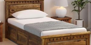 Wooden Single Bed