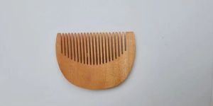 5inch Light Brown Neem Wood Hair Pocket Comb
