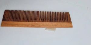 8inch Brown Sheesham Wood Hair Comb