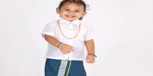 Kids Semi -Silk Shirt Dhoti Set