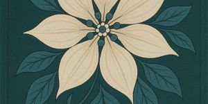 Dark Green Hand Tufted Woolen Carpet