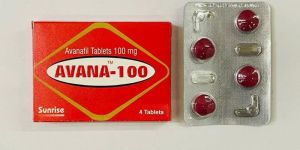 Avana Avanafil 100mg Tablet