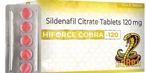 Hiforce Cobra 120mg Sildenafil Citrate Tablets