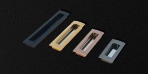 Auminum Wood Modern Concealed Handle