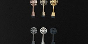 Modern Zinc Alloy Lever Type Door Stopper