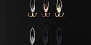 Zinc Alloy Clothes Folding Hook