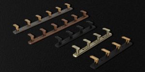 Zinc Alloy Wall Garment Hanger