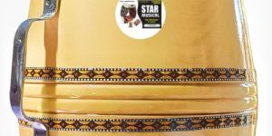 18 Inch Dholak Nut Silver