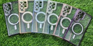 Samsung S24 Ultra Stylish Diamond Transparent Back Cover