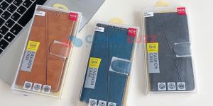 Shockproof PU Leather Flip Phone Case