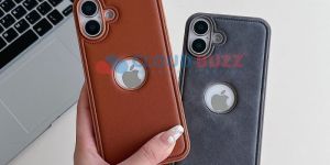 Silicone Leather Phone Back Cover