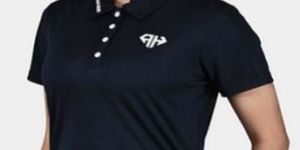 Ladies Black Polo T-Shirts