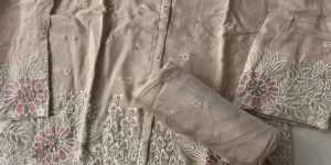Embroidered Viscose Fabric