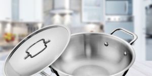 Wektu Stainless Steel Induction Base Kadai