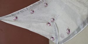 Line Embroidered Dupatta