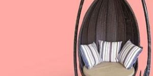 Nest Aura Metal Hanging Swing Chair