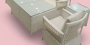 Santorini Rope Four Seater Sofa Set