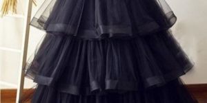 Net Organza Skirt Layered