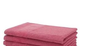 Pink Soft Cotton Hand Towel