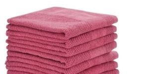 Pink Ultra Soft Cotton Face Towel