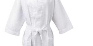 White Luxury Cotton Bathrobe