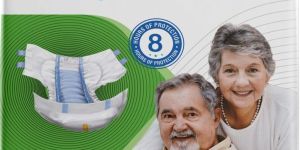 Dr Hygene Adult Diaper, Large Size, Pack OF 10 Units