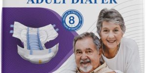 Dr Hygene Adult Diaper, Medium Size, Pack OF 10 Units