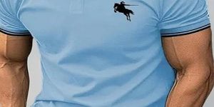 Mens Cotton Polo T-shirt