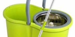 Altouny Unique Microfiber Stainless Steel Spin Plastic Mop