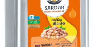 Sardar Organic Groundnut Oil 15Kg Tin
