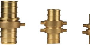 Impa 330865/330866/330867 Usa ANSI Pin Hose Coupling Gun Metal (Brass) Fire Hose Connector