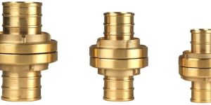 Impa 330875/330876 Storz Hose Coupling Gun Metal (Brass) Fire Hose Connector with 81 Mm Lug