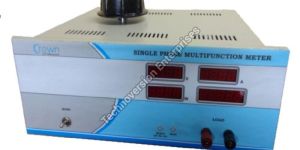 SINGLE PHASE TRMS DIGITAL MULTIFUNCTION METER WITH AC SOURCE 300V AC