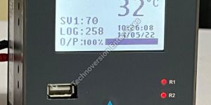 Smart PID Controller with Pen Drive Compatibility Data Logging (Graphical Display), Wireless Data Tr