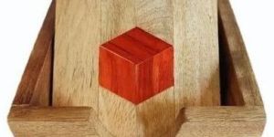 Square Wooden Coasters Set