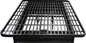 Semi Screwless King Size Pipe Platform Bed