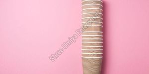 White and Brown 12 Oz Double Wall Paper Cup