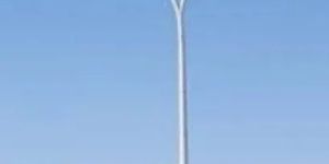 Swaged Street Light Pole