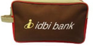 Brown Polyester Small Kits Bags