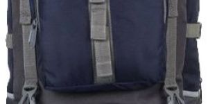 Dark Blue Polyester Travel Trekking Bags