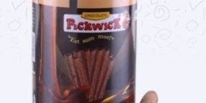 Chocolate Wafer Rolls Jar