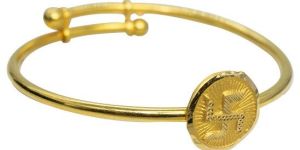 Swastik Baby Gold Kada