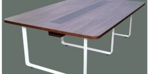 Conference Table With Metal Leg