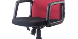 Cushion Fabric Revolving Chair