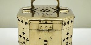 Women Jewel Organizer Brass Jewellery Box