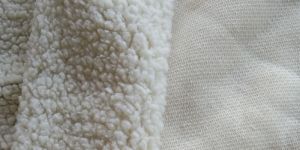 Polyester Sherpa Single Side Fabric