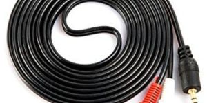 Upix 3.5mm Stereo Male to 2RCA Male Audio Cable