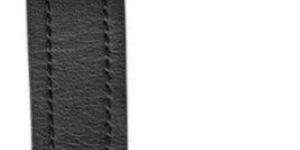 Leather Keychain Black (ELE-17)