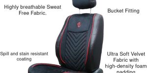 Veloba Softy Velvet Fabric Car Seat Cover For Maruti Fronx